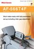 Buckle Folder AF-566T4F AF-566T4F. Buckle Folder. Short make-ready with fully-automated set-up including roller gap adjustment