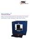 MultiMac. Eddy Current Instrument for Encircling Coil, Sector and Rotary Probe Testing of Tube, Bar, & Wire