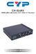 CH-526RX HDMI Splitter with Audio over CAT5e/6/7 Receiver