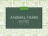 ANIMAL FARM NOTES. English 4 CP Smith