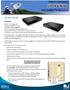 H25 DIRECTV Receiver. The New H25 IRD. Overview