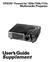 EPSON PowerLite 500c/700c/710c. Multimedia Projector. User s Guide Supplement