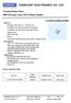 Technical Data Sheet 0805 Package Chip LED (0.8mm Height)