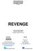 REVENGE. Presents. A film by Coralie Fargeat 108 mins, France, 2017 Language: English and French. Publicity. Distribution