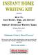INSTANT HOME WRITING KIT -----