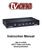 Instruction Manual. MX-3141HDA HDTV Video and Audio Routing Switcher