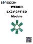 WECON LX3V-2PT-BD Module