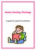 Mundy Reading Challenge. A guide for parents & children