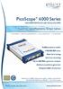PicoScope 6000 Series HIGH-PERFORMANCE USB OSCILLOSCOPES