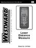 Operating Instructions & Parts Manual. Laser Distance Measure. Model No. 38YG98
