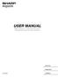 USER MANUAL. Before using the TV, please read this manual thoroughly and retain it for future reference. ENGLISH FRANÇAIS ESPAÑOL ES-G154912