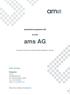 ams AG austriamicrosystems AG is now The technical content of this austriamicrosystems datasheet is still valid. Contact information: