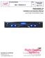 FD932DVD-LP. Installation and Operation Manual Low-Profile DVD/CD/MP3 Player MAN FD932DVD-LP. TECHNICAL SUPPORT , or
