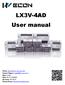 LX3V-4AD User manual Website: Technical Support: Skype: Phone: QQ Group: Technical forum: