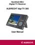Handheld Mini Digital TV Receiver. ALBRECHT digi-tv 300. User Manual