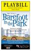 PLAYBILL. CAYMAN DRAMA SOCIETY   Barefoot in the Park is presented by special arrangement with SAMUEL FRENCH, INC.