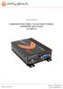 COMPOSITE VIDEO (BNC) TO VGA VIDEO FORMAT CONVERTER AND SCALER AT-RGB110
