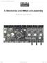 3. Electronics and MMU2 unit assembly